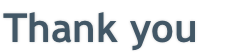 Thank you